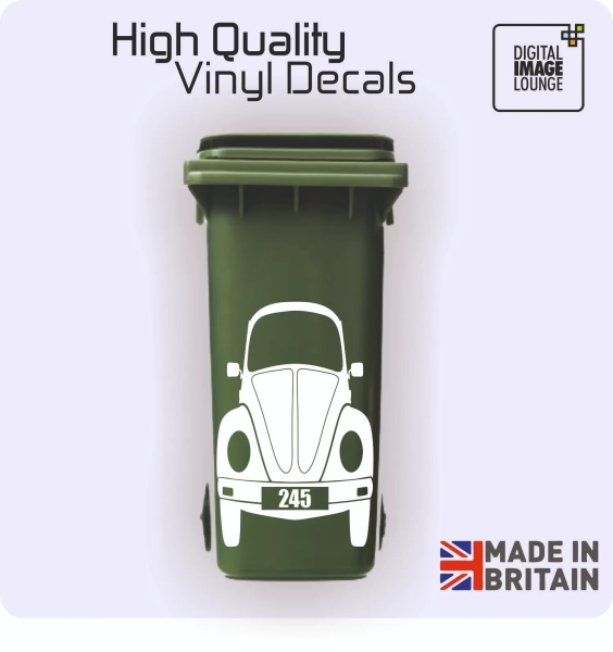 Wheelie Bin VW Beetle